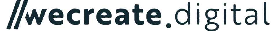 We Create Digital logo